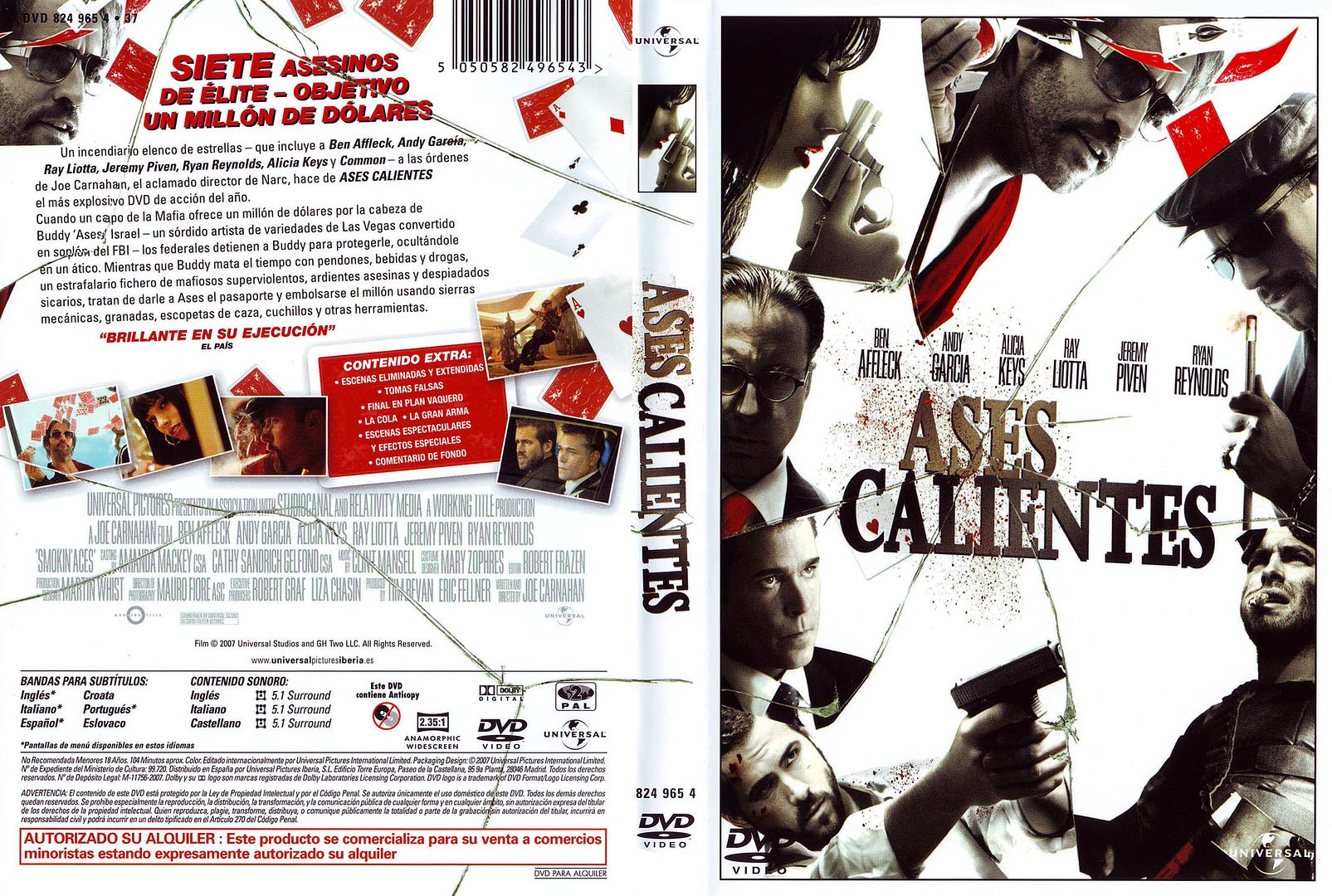Ases Calientes Caratula - Ases calientes Dvdrip Español (2006) Accion-Comedia