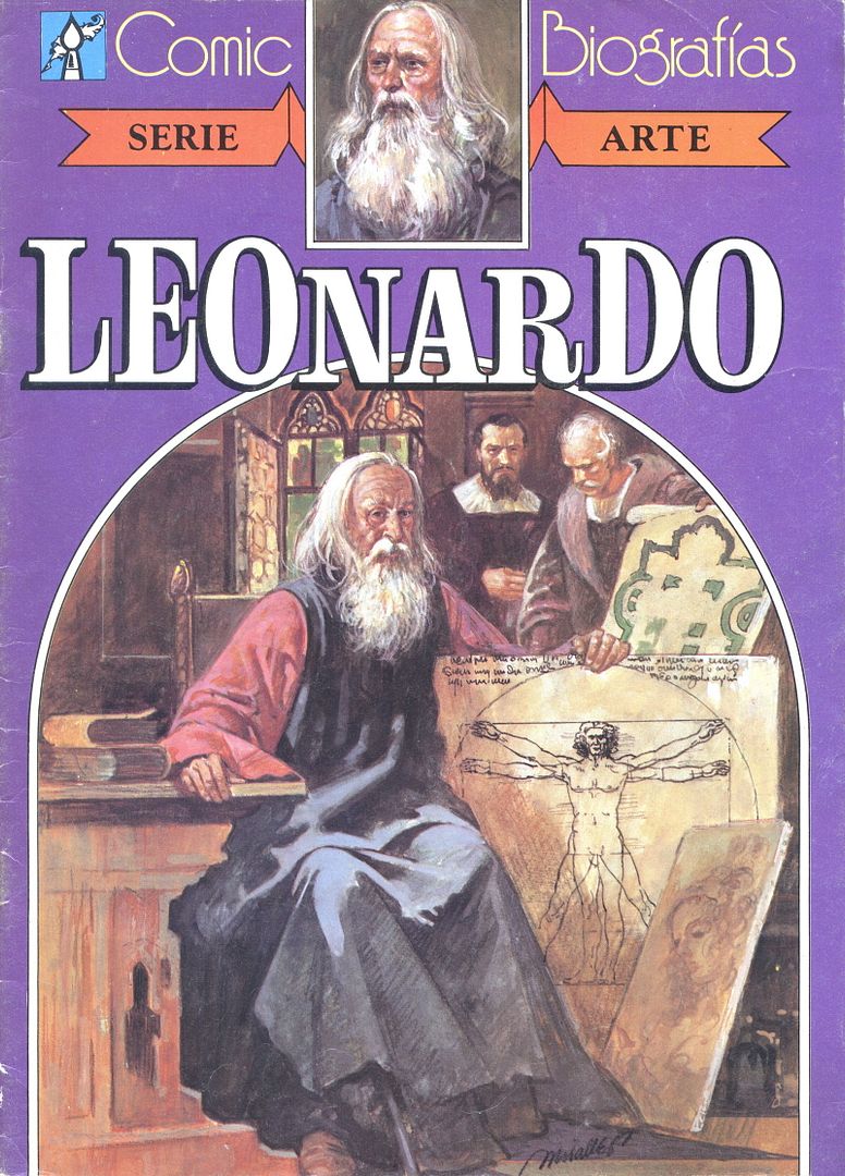 CB04 00a - Comic Biografias 04 - Leonardo