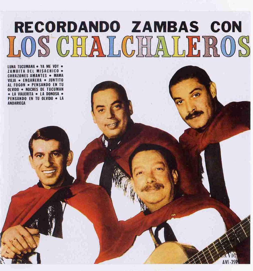 CD 35 TAPA - Los Chalchaleros - Recordando Zambas Con Los Chalchaleros (1965)