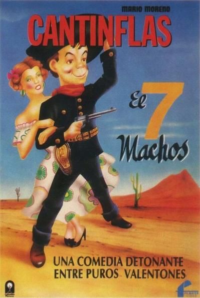 El siete machos 390483272 large - El siete machos Dvdrip Español (Cantinflas) (1951) Comedia