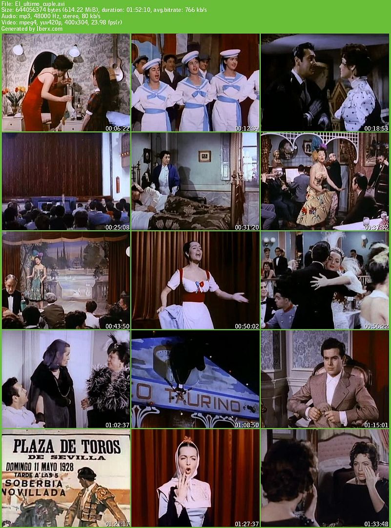 El ultimo cuple s - El último cuplé DVDRip Español (1957) Drama-Musical