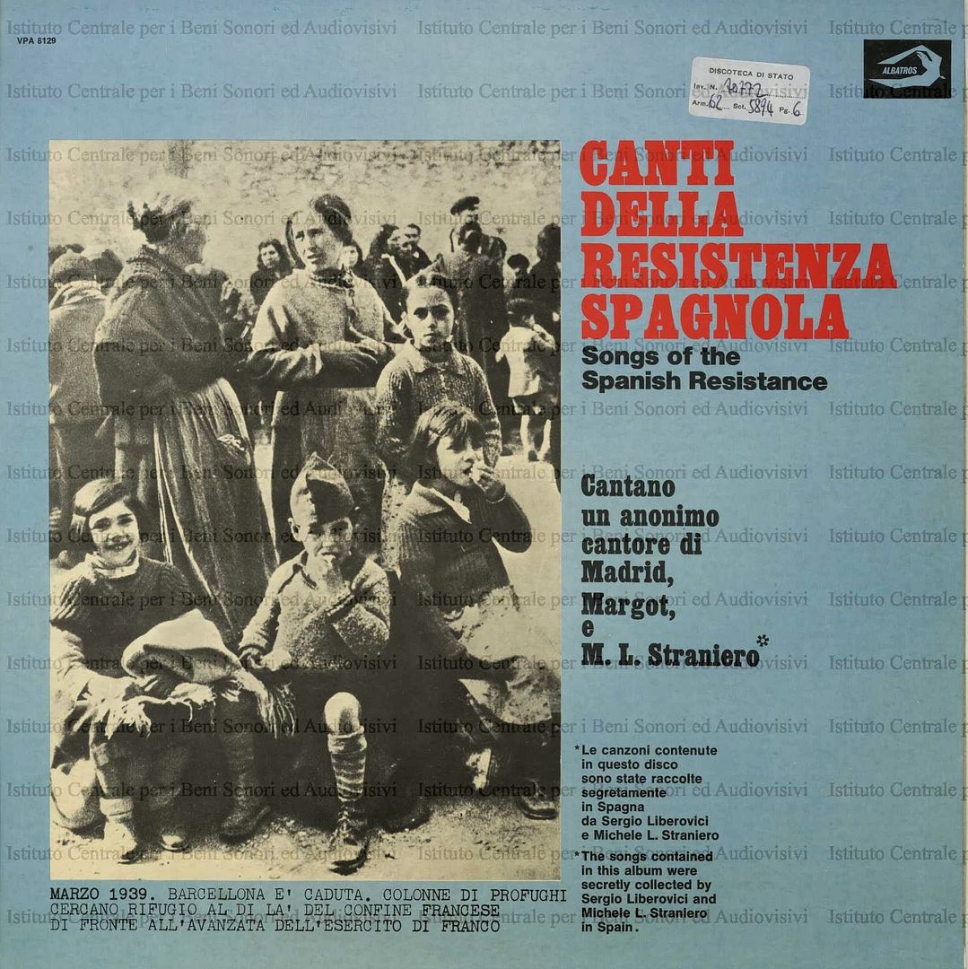 Frontal - Canti della Resistenza Spagnola (1968)