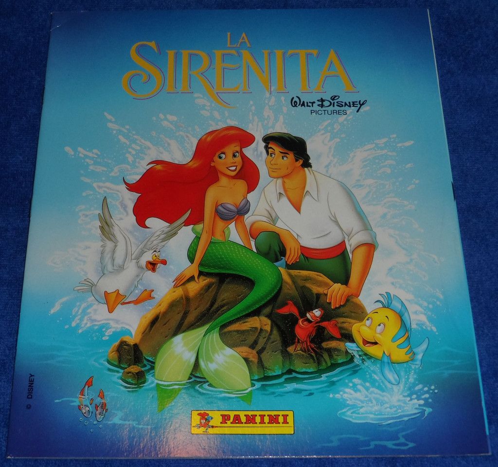 La Sirenita 01 1024x961 - Album Cromos La Sirenita Panini (1998)
