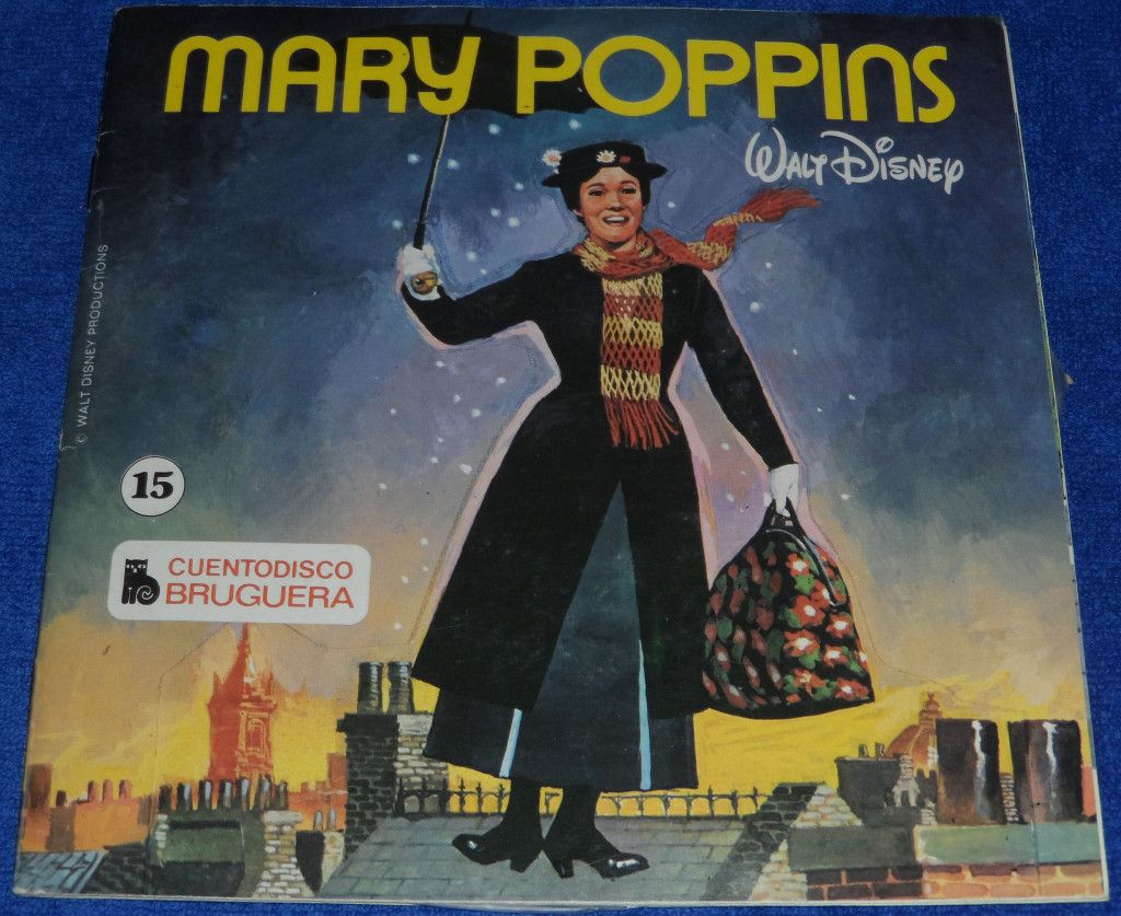 Mary Poppins Vinilo 01 1024x837 - Album Cromos Mary Poppins Bruguera / Hispavox (1979)