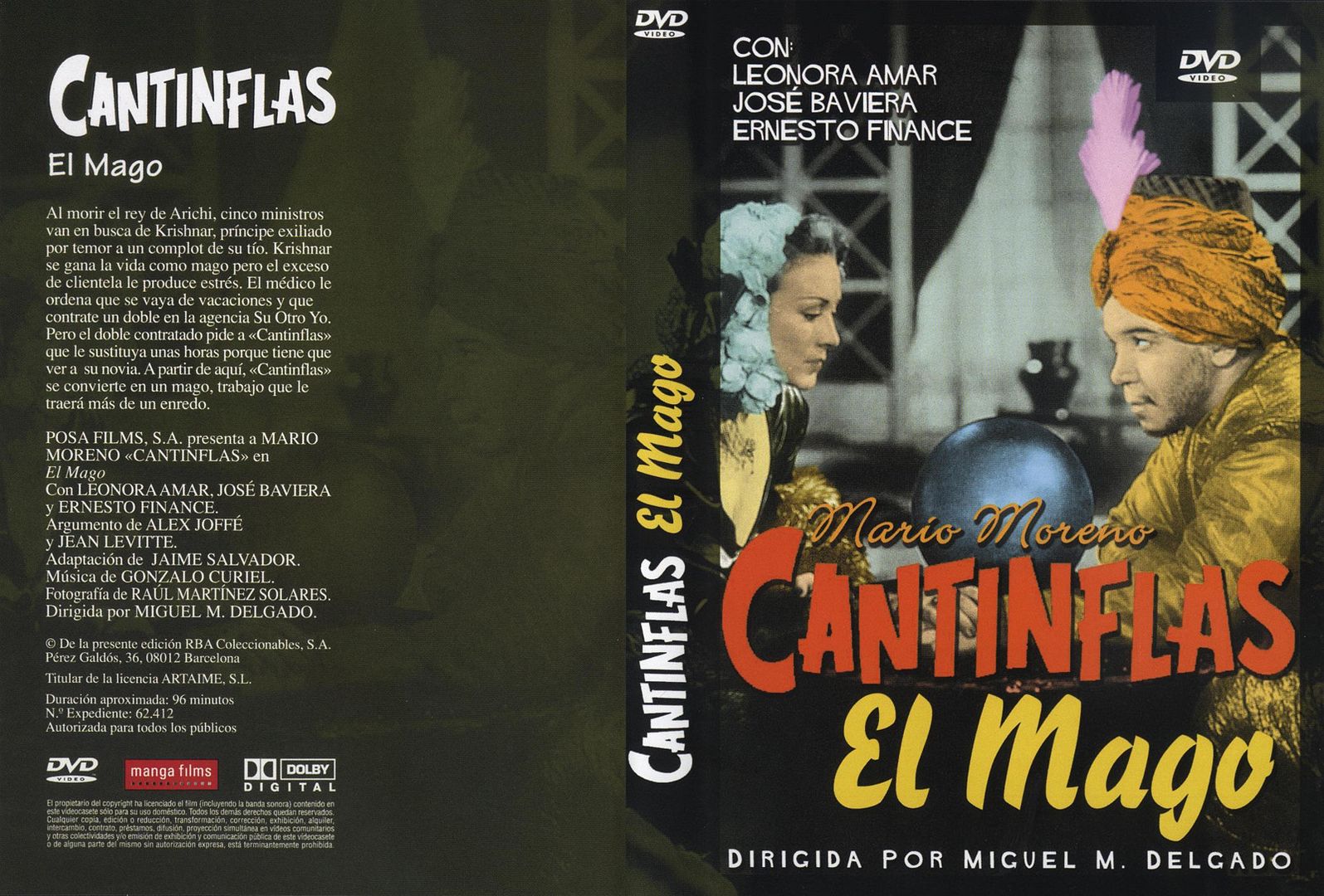 NODR3 - El mago (Cantinflas) Dvdrip Español (1949) Comedia