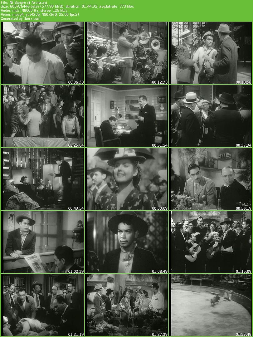 Ni20Sangre20ni20Arena s - Ni Sangre ni Arena (Cantinflas) Dvdrip Español (1941) Comedia