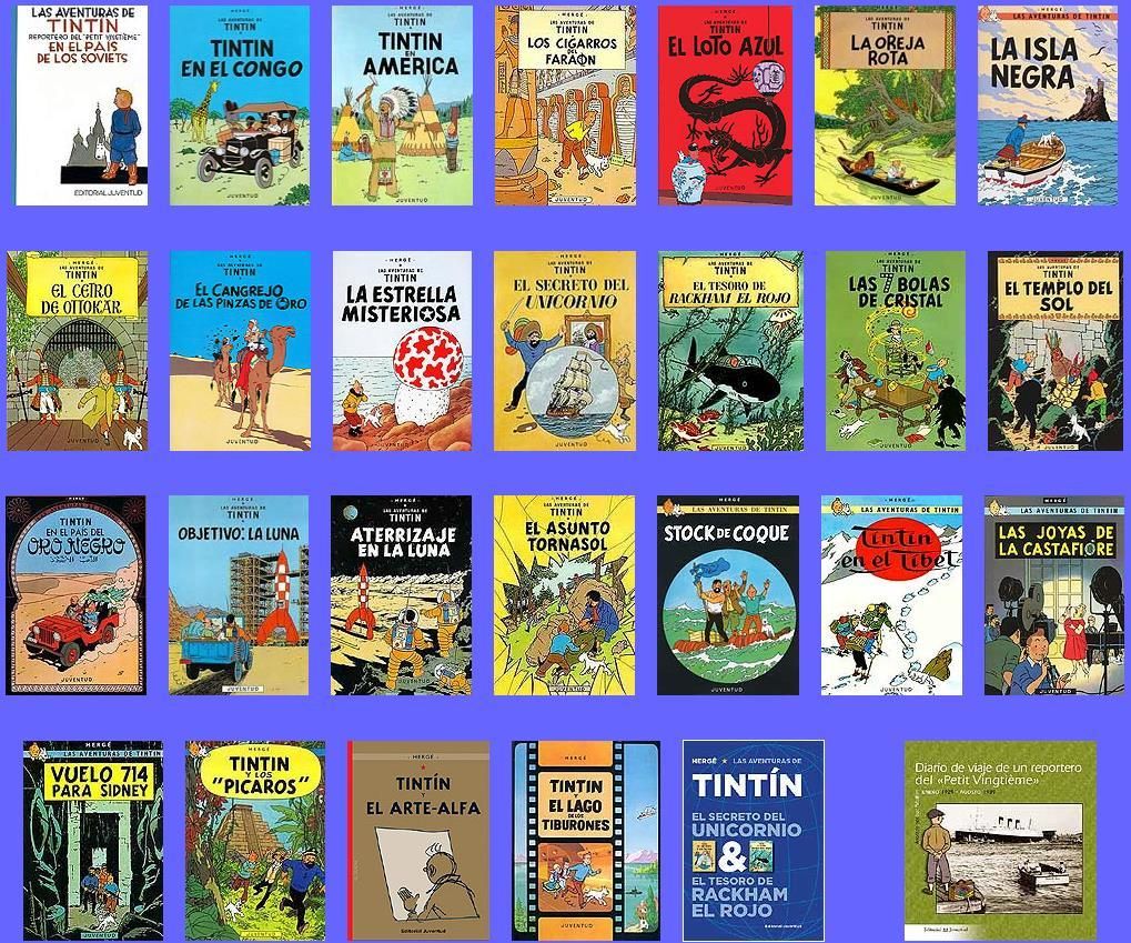Nueva20imagen20de20mapa20de20bits 11 - Las Aventuras de Tintin. Serie completa (24 libros)