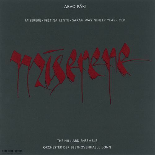 Nueva20imagen20de20mapa20de20bits 15 - Hilliard Ensemble - Arvo Pärt Miserere (1990)