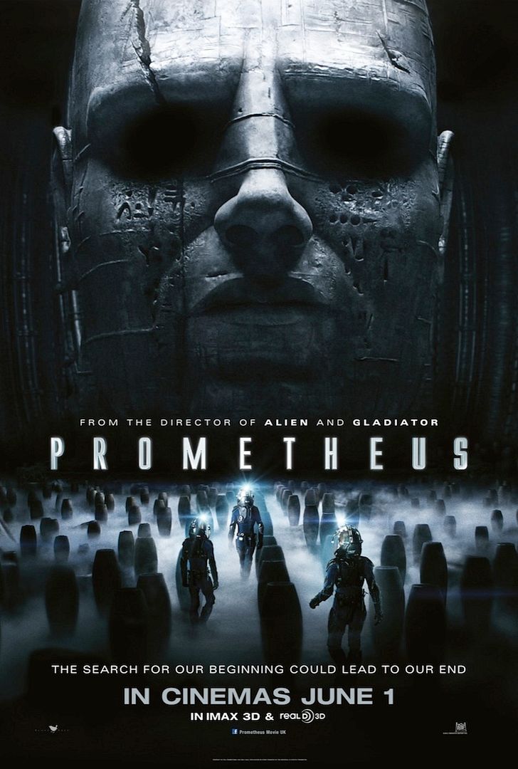 Prometheus new one sheet poster - Prometheus Dvdrip Español (2012) Ciencia Ficcion