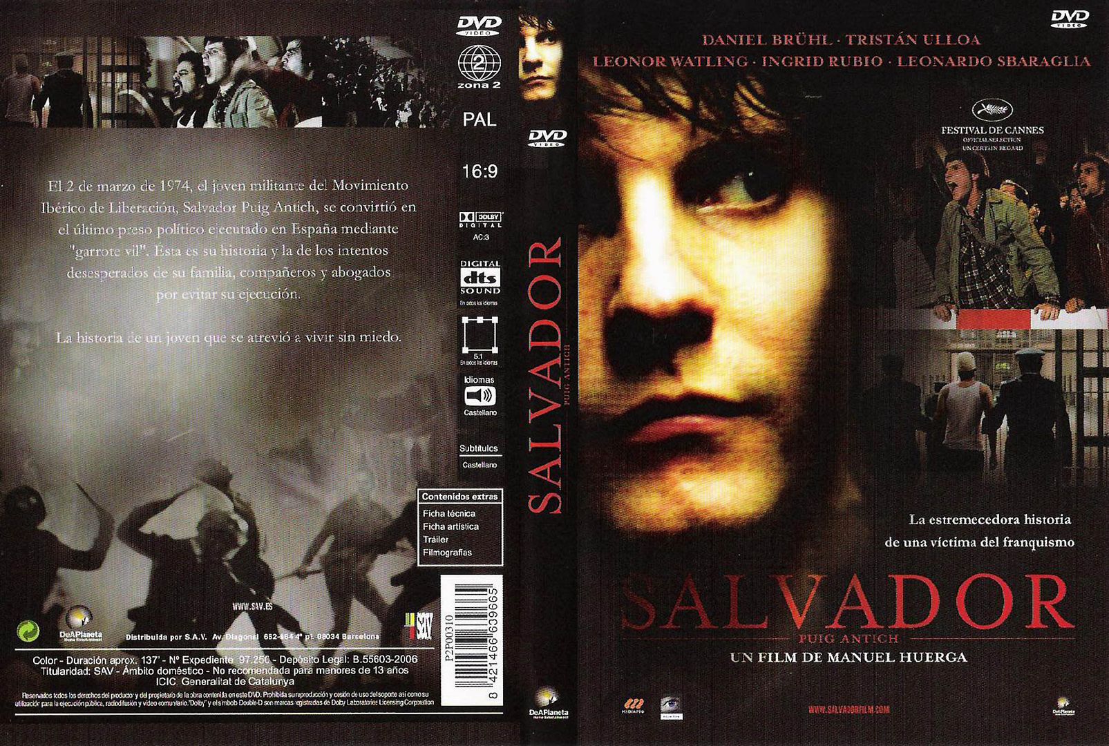 Salvador Puig Antich Caratula - Salvador (Puig Antich) Dvdrip Español (2006) Drama biografico