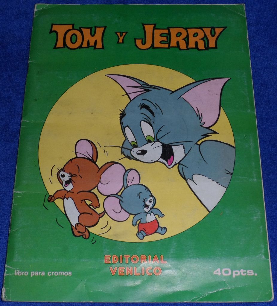 Tom y Jerry 01 926x1024 - Album Cromos Tom y Jerry Venlico (1983)