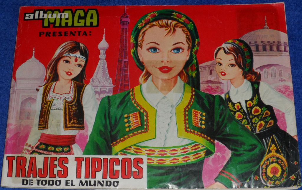 Trajes tC3ADpicos de todo el mundo 01 1024x644 - Album Cromos Trajes tipicos de todo el mundo Maga (1977)