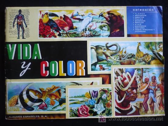 d122d13da97149adaa0844d9d54a35edo - Albun Cromos Vida y color 1965