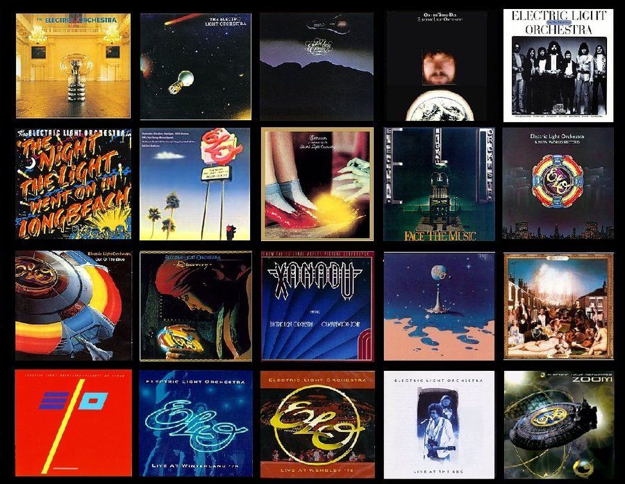 elo albums by teestall d3iwflb - Electric Light Orchestra Discografia Interactiva