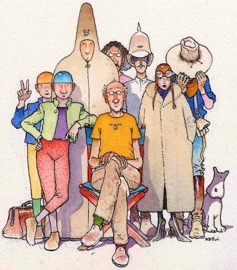 inside moebius person out - El Incal Coleccion completa. Jodorowsky - Moebius