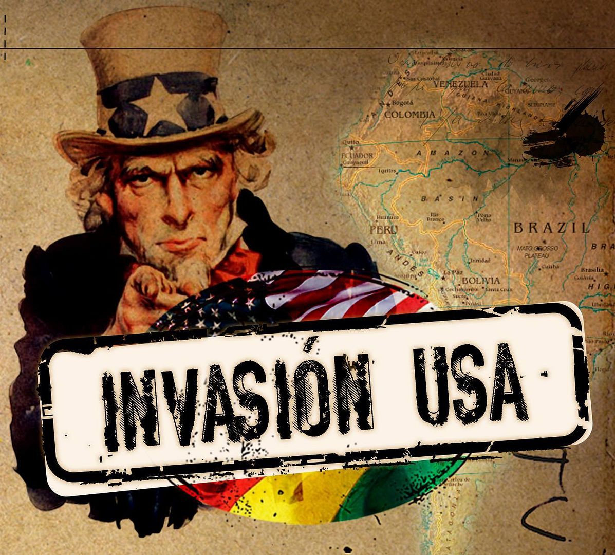 invasion usa - Invasión USA: Historia de la intervención de Estados Unidos en Bolivia (1920-2014)