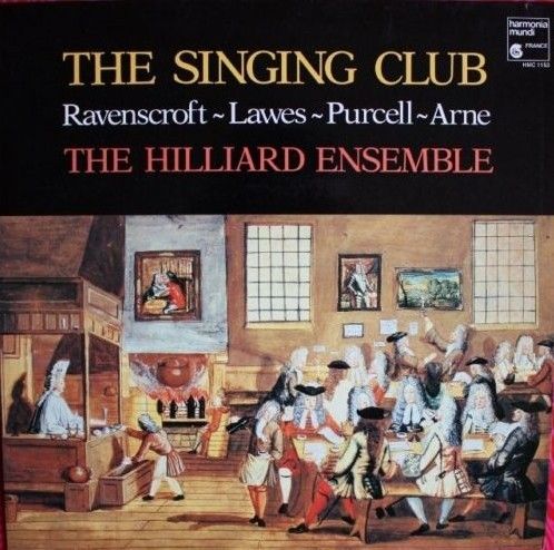 lp210 - The Singing Club - Ravenscroft Lawes Purcell Arne (1985)