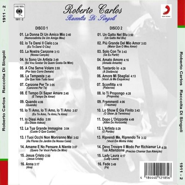 muy 8 - Roberto Carlos Raccolta Di Singoli