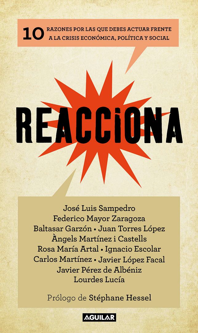 portada reacciona - Reacciona - Jose Luis Sampedro