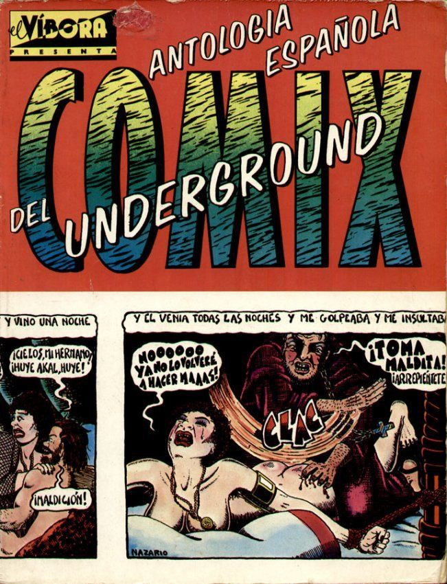 publicaciones F935 189 735 692 - Antologia Española del Comix underground 1970-1980