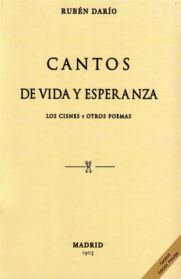 rubc3a9n darc3ado cantos de vida y esperanza - Cantos de vida y esperanza - Ruben Dario