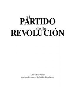 word document 23745795 canonical 03cbb89170 - El partido de la Revolución - Ludo Martens