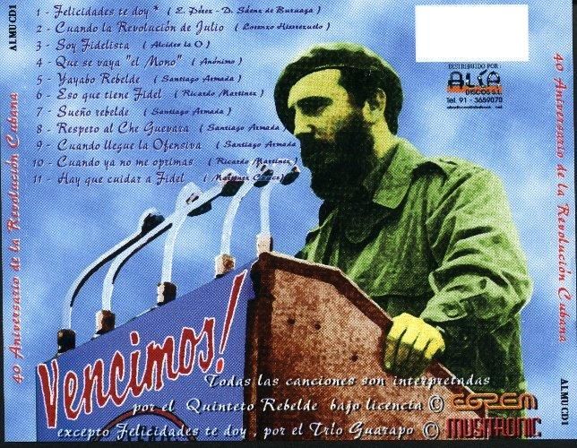 40aosdeRevolucion - Quinteto Rebelde y Trio Guarapo - 40 años de Revolucion (1959-1999) MP3