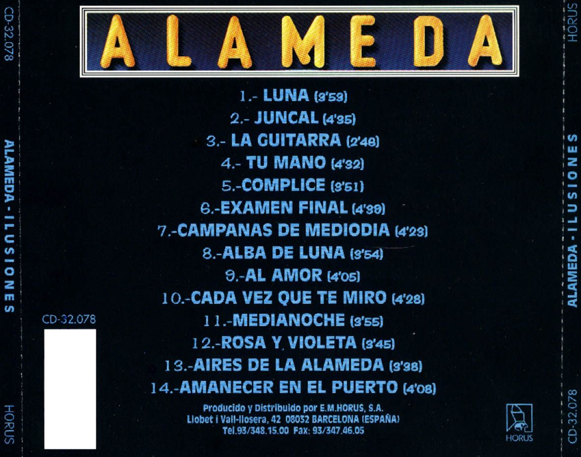 Alameda Ilusiones Trasera - Alameda - Ilusiones MP3
