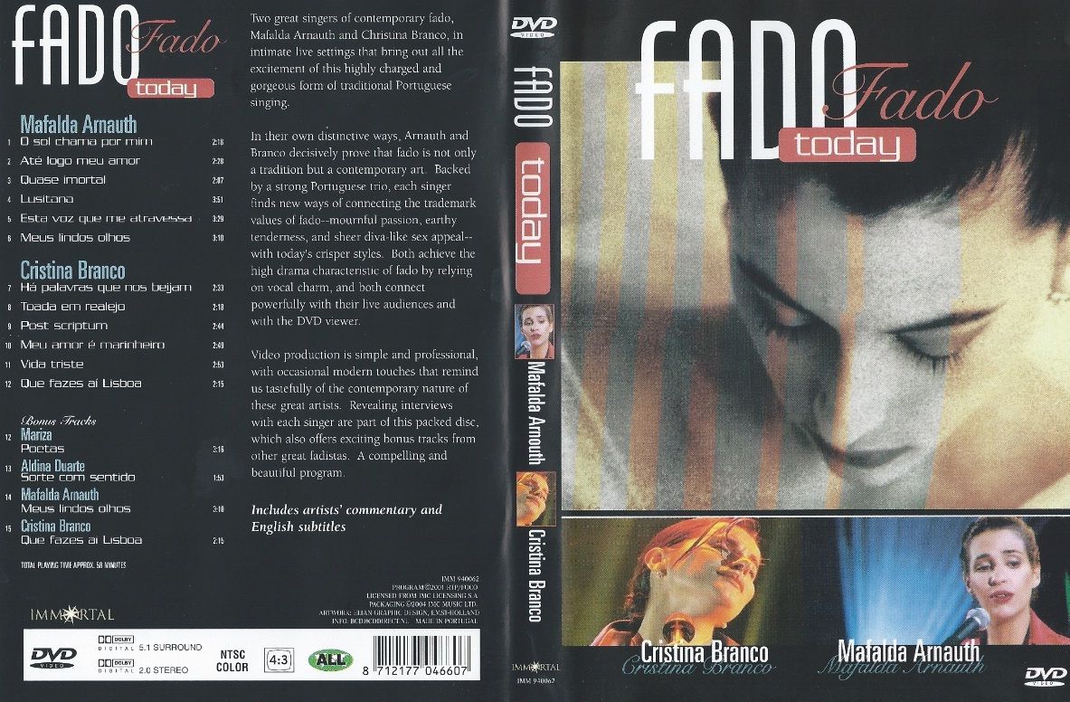 Banner - Fado Today: Mafalda Arnauth - Christina Branco Dvdrip