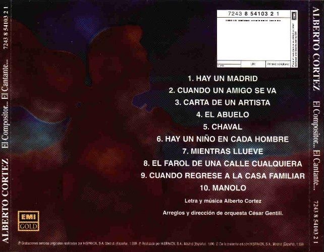 COMPOSITOR2 - Alberto Cortez - El Compositor... El Cantante... (1996) MP3