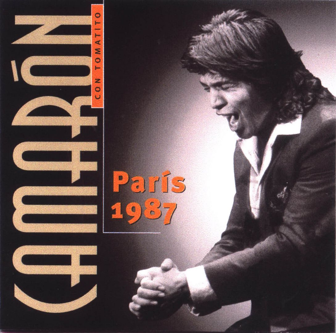 Camaron Paris 1987 Frontal - Camaron Paris 1988 DVD