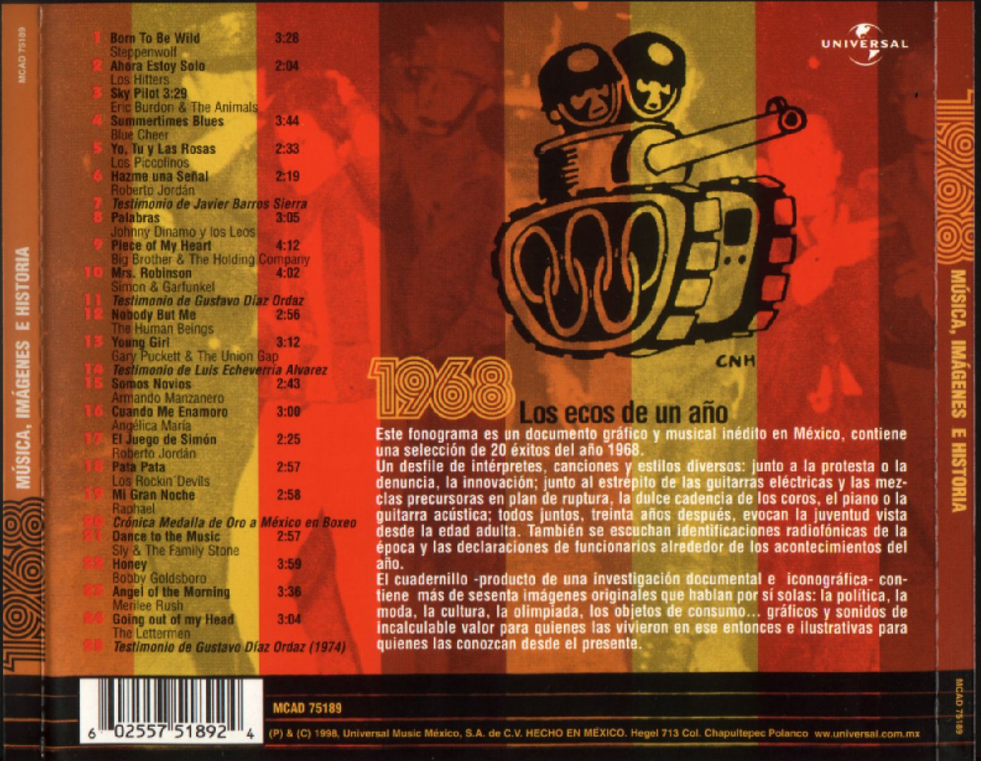 ECC - 1968 Mexico Música Imagenes e Historia VA MP3