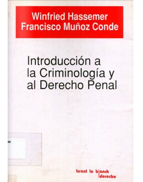 IntroduccionalaCriminologia - Introduccion a la Criminologia y al Derecho Penal