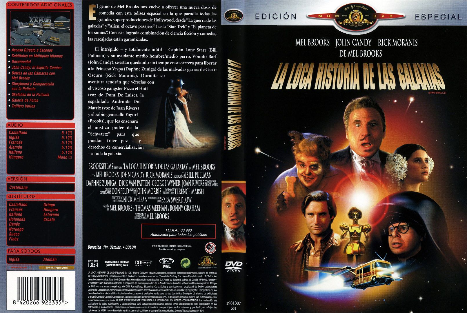 La Loca Historia De Las Galaxias   Spaceballs   Edicion Especial por kiraa 5Bdvd5D 80 - La Loca Historia de las Galaxias DVDrip Español (1987) Comedia