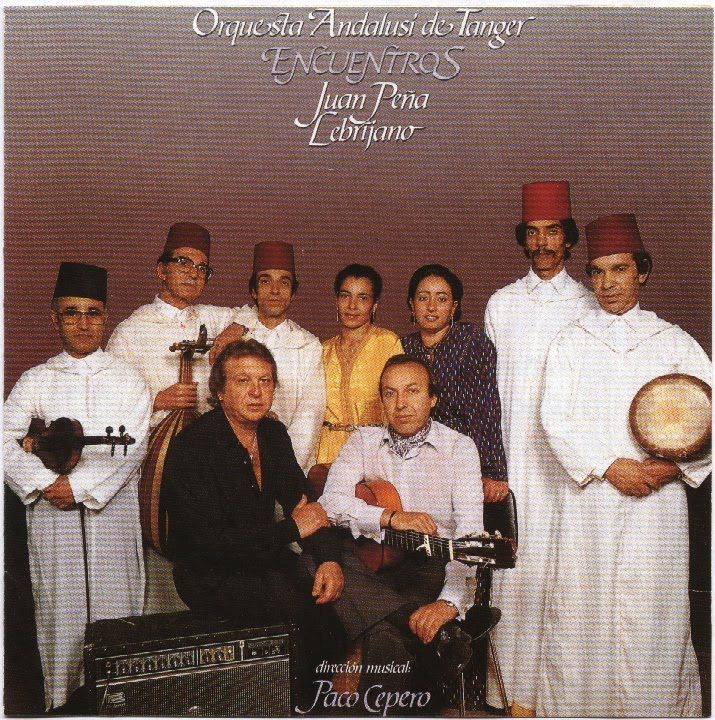 ORQUESTAANDALUSIDETANGERYJUANPEC391ALEBRIJANO Encuentrosdelantera - El Lebrijano y la Orquesta Andalusi de Tanger - Encuentros (1985)