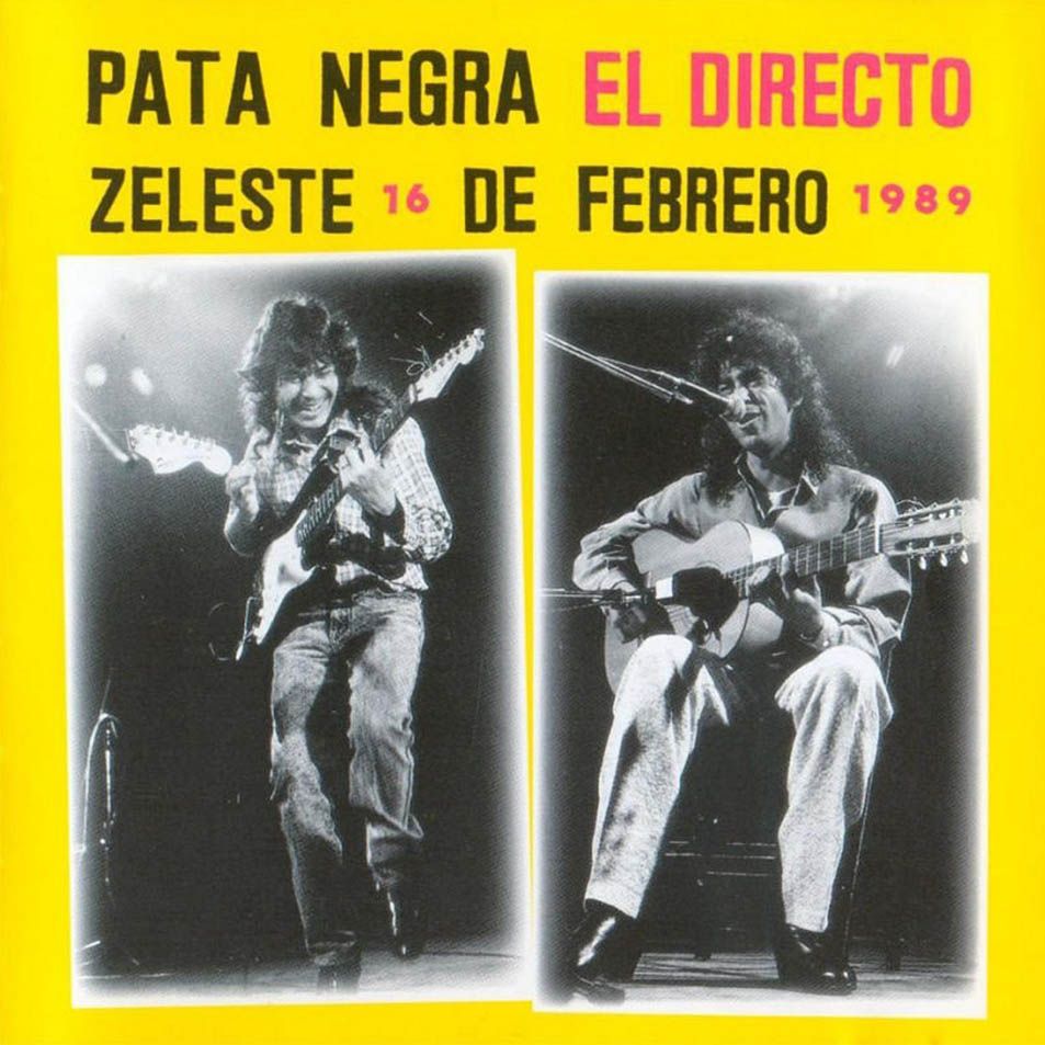 Pata Negra El Directo Frontal - Pata Negra - El directo (1989)