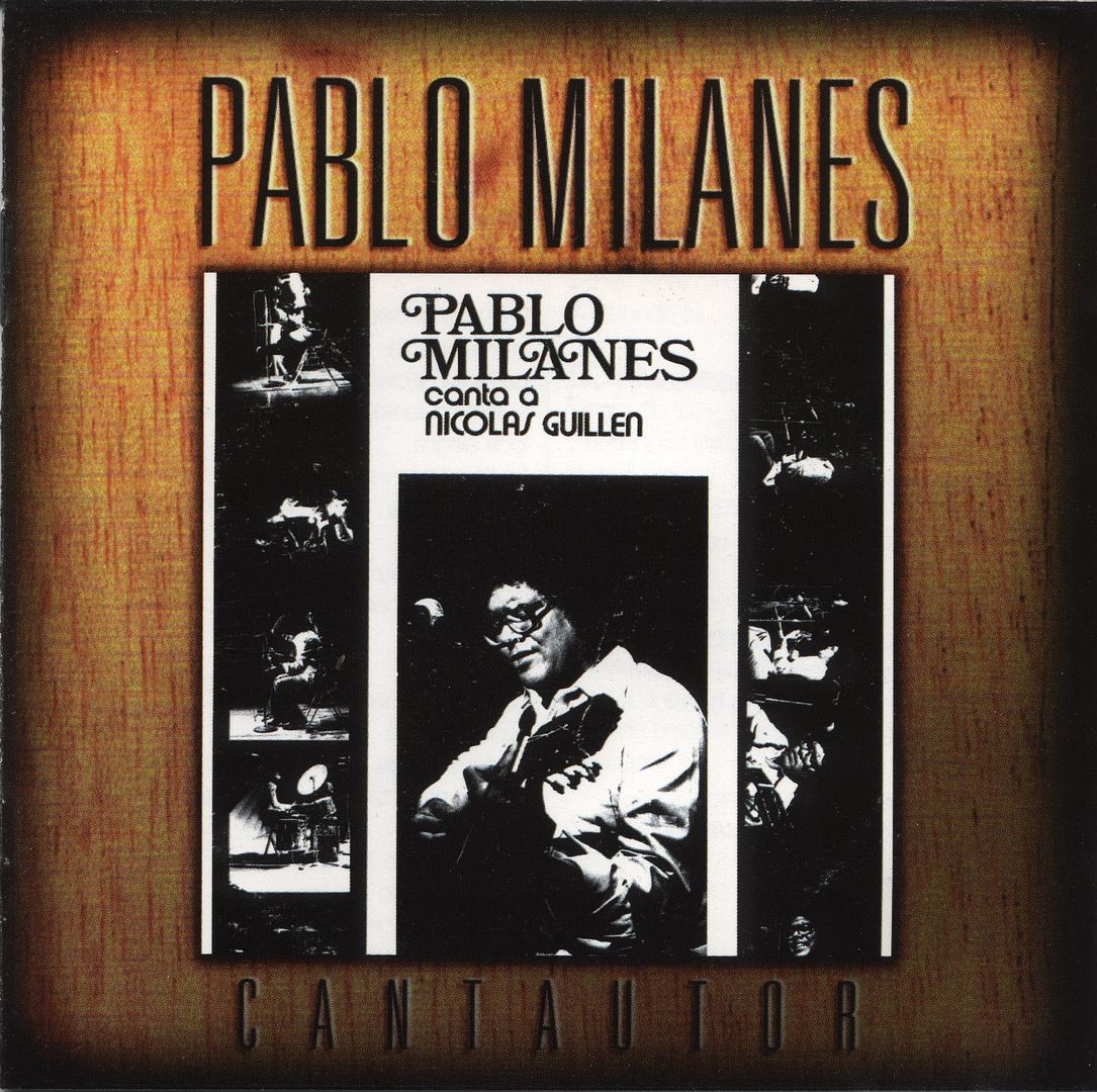 PortadaPabloMilanescantaaNicolasGuillen - Pablo Milanes - Canta a Nicolas Guillen (1975)