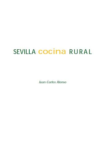 Sevilla20Cocina20Rural - Cocina Rural Sevillana