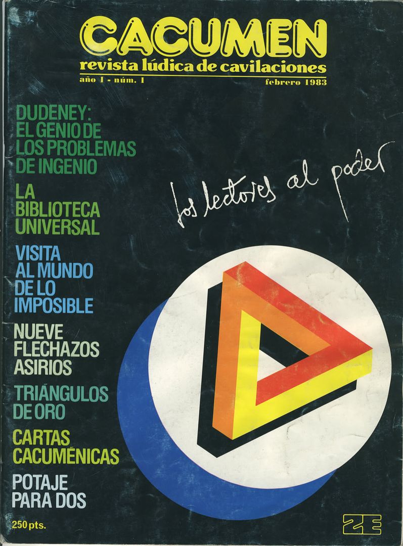 cac01 pag01 - Cacumen Revista lúdica de cavilaciones NºS 1-47 (Coleccion Completa)