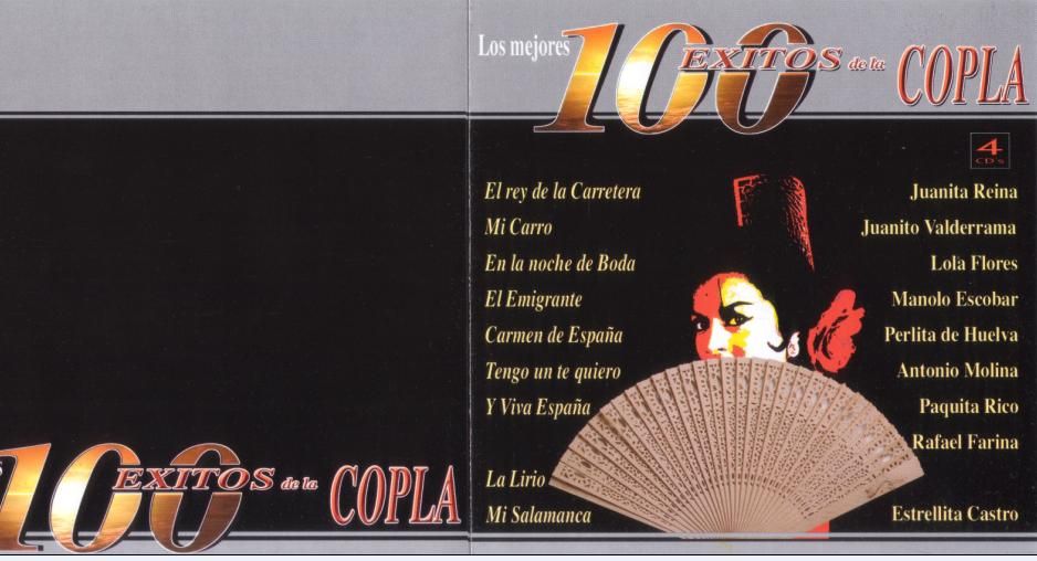 caratula - Los 100 mayores Exitos de la Copla mp3