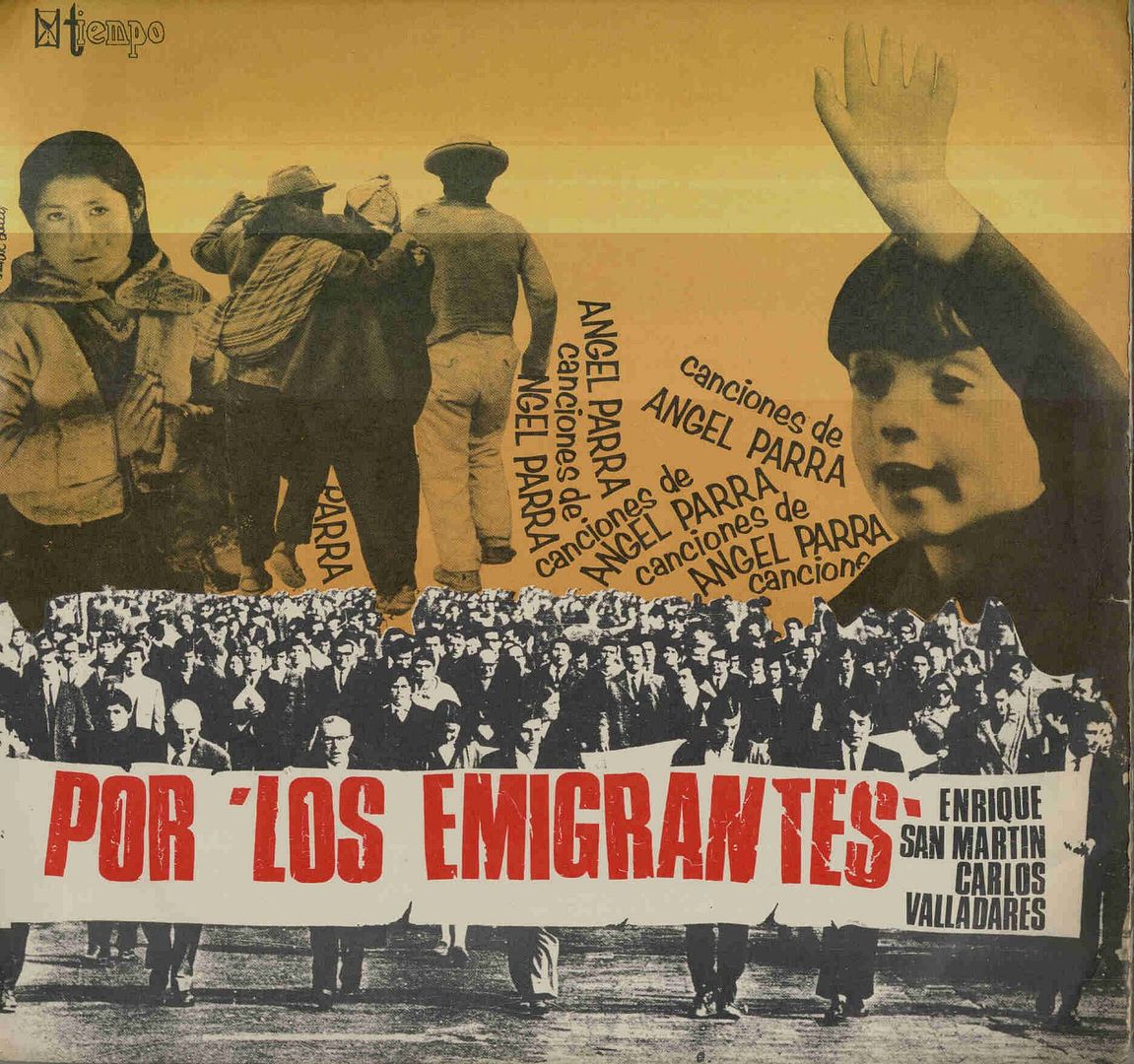 frontal 22 - Los Emigrantes - Canciones de Ángel Parra