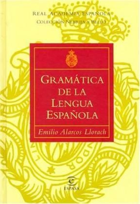 getcover 2 - Gramatica de la lengua española - Emilio Alarcos Llorach