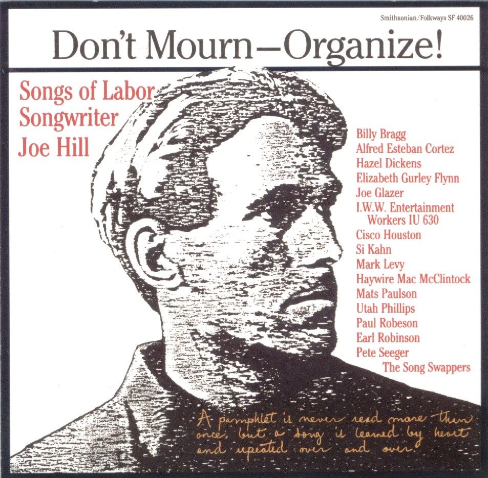 joehillfrontcover - Joe Hill - Don't mourn , organize