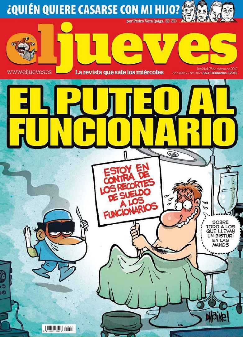 jueves - El jueves 2 Marzo 2012