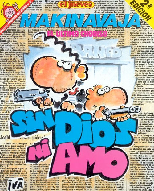 pdh sin dios ni amo 51 - Makinavaja - Sin Dios ni amo (Pendones del Humor 51)