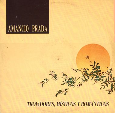 portada16 - Amancio Prada - Trovadores, músicos y románticos 1991