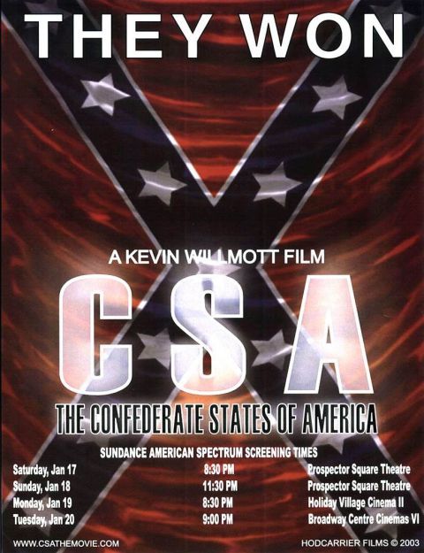 poster ConfederateStatesOfAmerica - CSA The Confederate States of America Dvdrip Español