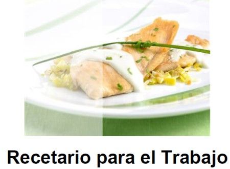 recetario gratis de gallina blanca - Recetario para el trabajo (Gallina Blanca)