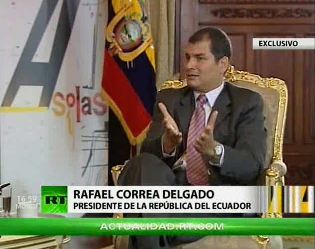 snapshot 557 - A Solas con el presidente del Ecuador, Rafael Correa Tvrip Español
