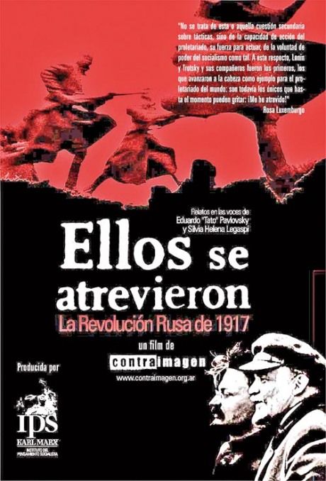 tapa dvd rusia color - Ellos se Atrevieron La Revolución Rusa de 1917 (2007) DVD-Rip Español